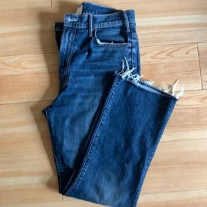 MOTHER- Hustler Ankle Fray Jeans - Size 32
